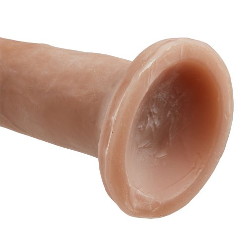 CLOUD 9 DUAL DENSITY DILDO TOUCH 7IN W/ NO BALLS TAN/ MOCHA 2