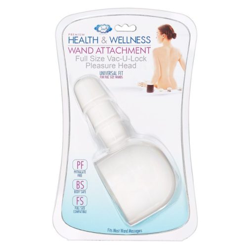 CLOUD 9 FULL SIZE VAC-U-LOCK PLEASURE HEAD WAND ATTACHMENT details