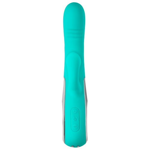 CLOUD 9 PRO SENSUAL AIR TOUCH VI COME HITHER RABBIT TEAL back