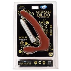 CLOUD 9 STRAPLESS DILDO BROWN main