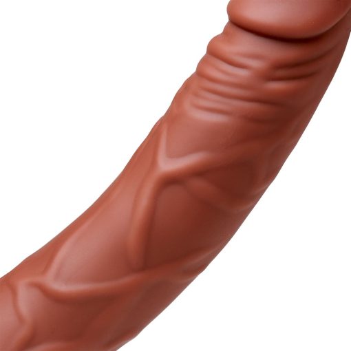 CLOUD 9 STRAPLESS DILDO BROWN 3