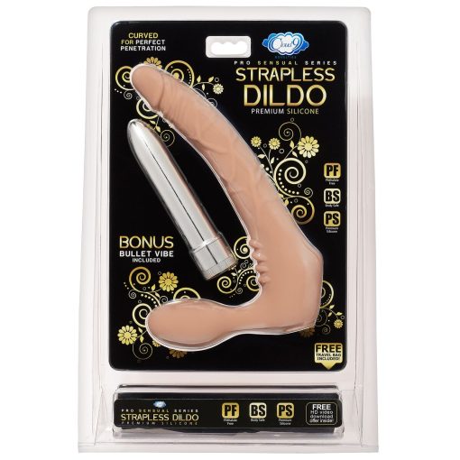 CLOUD 9 STRAPLESS DILDO TAN main