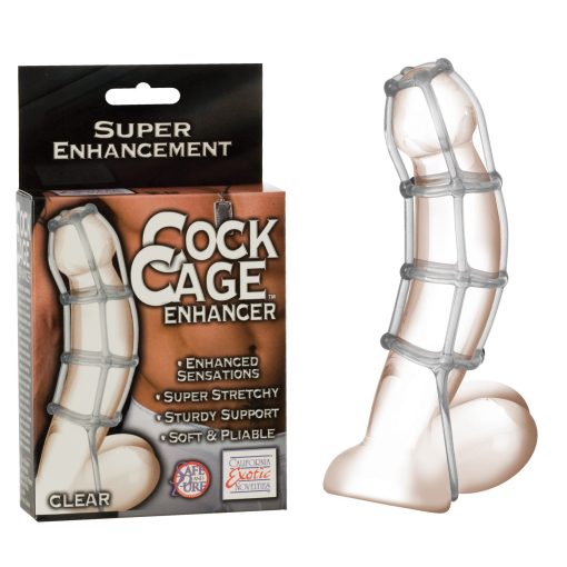 COCK CAGE ENHANCER CLEAR back