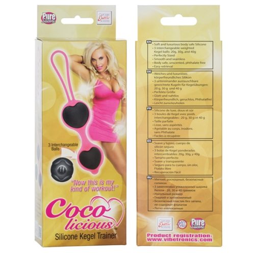 COCO LICIOUS KEGEL BALLS BLACK back