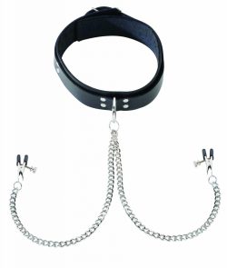 COLLAR W/ ATTACHED NIPPLE CLAMPS main