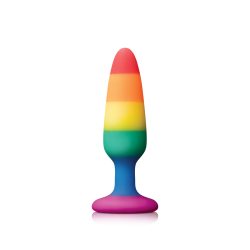 COLOURS PRIDE EDITION PLEASURE PLUG SMALL RAINBOW main