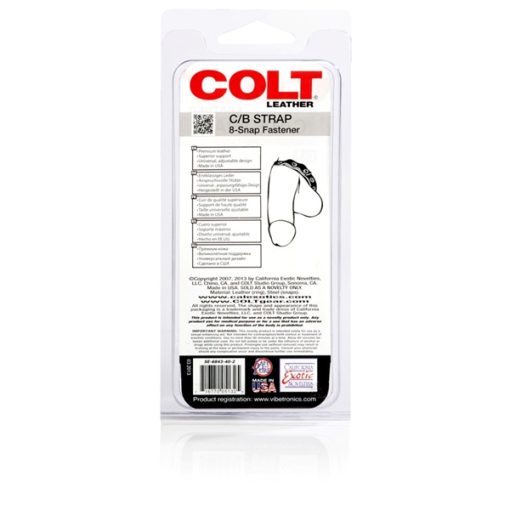 Colt 8 snap fastner leather (out mid sept) 3