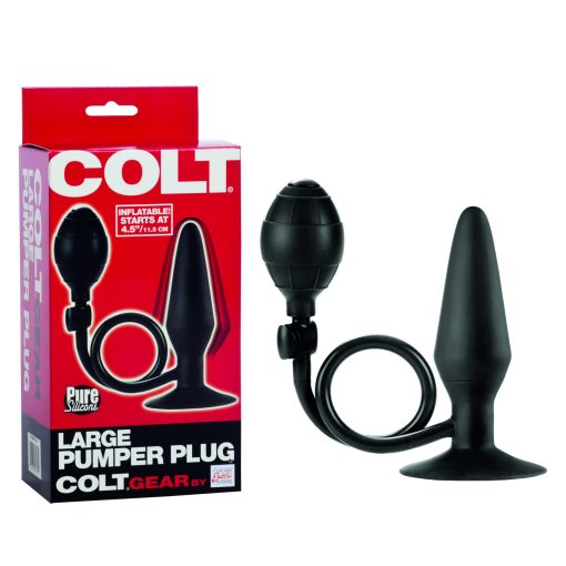 COLT LARGE PUMPER PLUG BLACK back