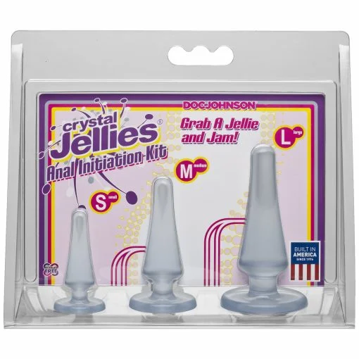CRYSTAL JELLIES ANAL KIT CLEAR back