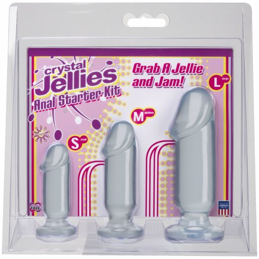 CRYSTAL JELLIES ANAL STARTER CLEAR back