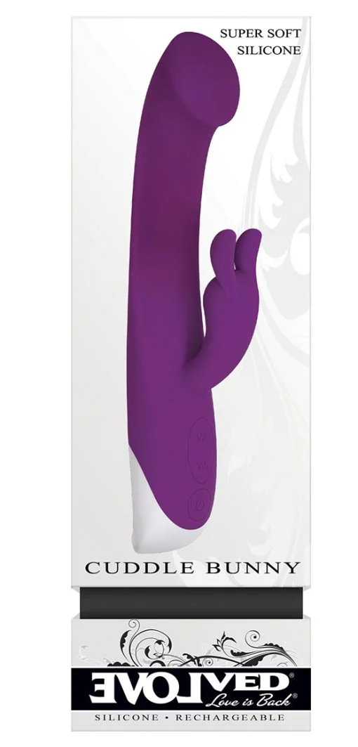 CUDDLE BUNNY PURPLE RABBIT VIBRATOR main