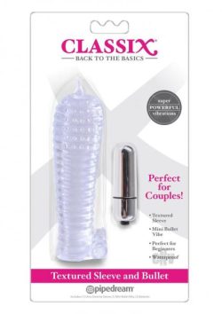 Classix Textured Sleeve & Bullet Clear Main