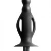 Commander Beginners Vibrating Butt Plug Black Main