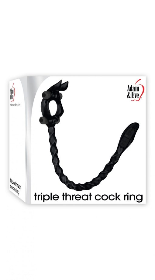 (D) ADAM & EVE TRIPLE THREAT C RING