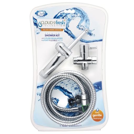 (D) CLOUD 9 FRESH + PREMIUM SH ENEMA KIT W/ 6 HOSE "