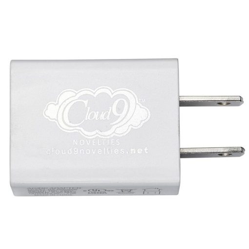 (D) CLOUD 9 USB 1 PORT ADAPTER CHARGER FOR VIBRATORS (NET) male Q