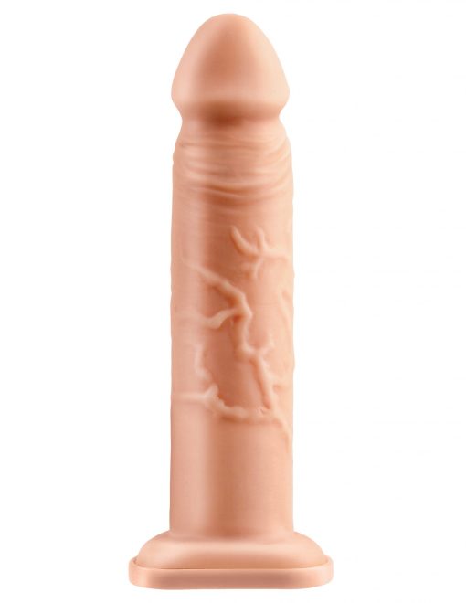 (D) FANTASY X-TENSIONS 10IN SILICONE HOLLOW EXTENSION FLESH