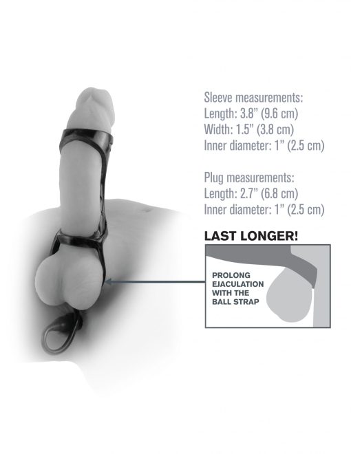 (d) fantasy x-tensions extreme enhancer with anal plug