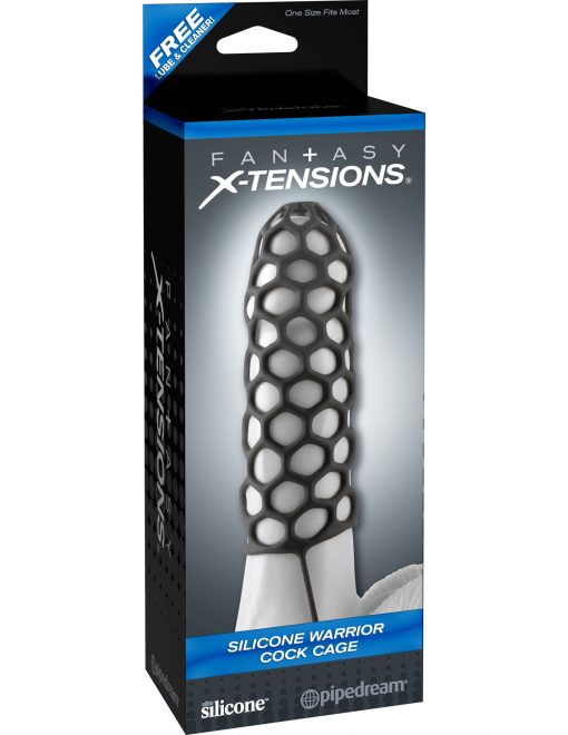 (D) FANTASY X-TENSIONS SILICON WARRIOR COCK CAGE