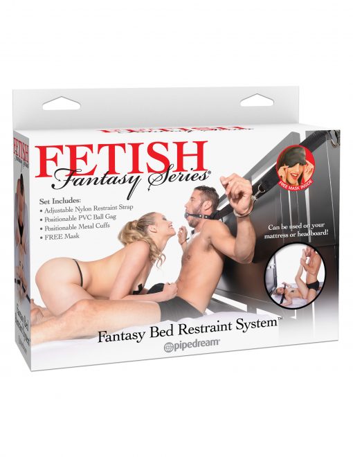 (D) FETISH FANTASY BED RESTRAI SYSTEM