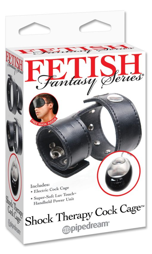 (D) FETISH FANTASY SHOCK THERA COCK CAGE