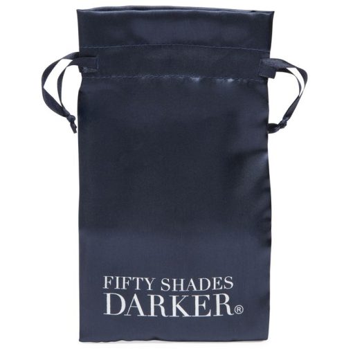 (D) FIFTY SHADES DARKER SO DARKER GLASS BUTT PLUG