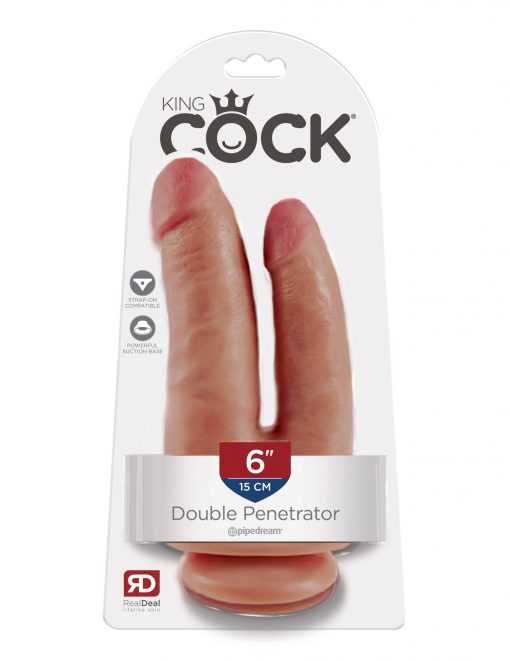 (D) KING COCK DOUBLE PENETRATO TAN