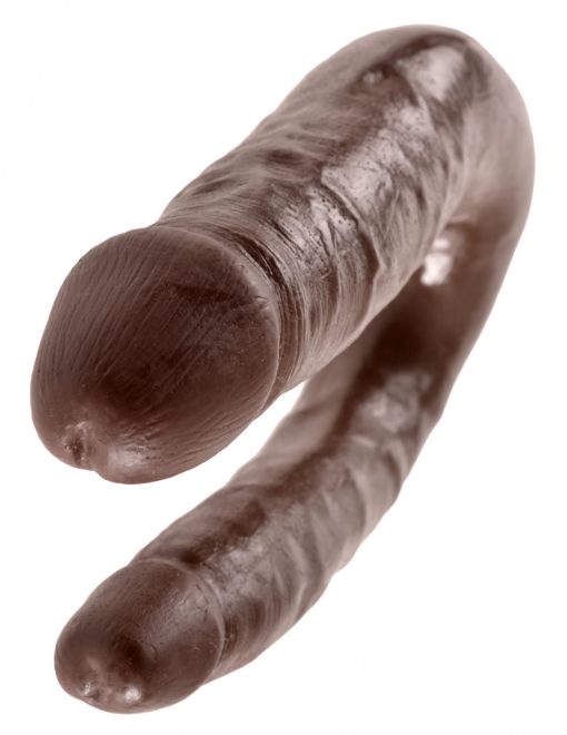 (D) KING COCK DOUBLE TROUBLE S BROWN