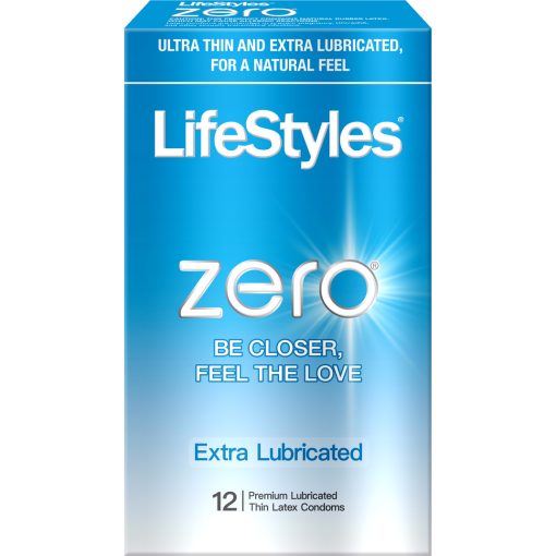 (d) lifestyles zero extra lubricated 12 pk