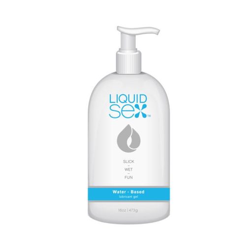 (D) LIQUID SEX WATER BASED LUB 16 OZ