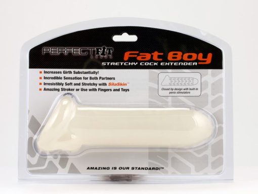 (D) PERFECT FIT STRETCHY COCK SHEATH CLEAR