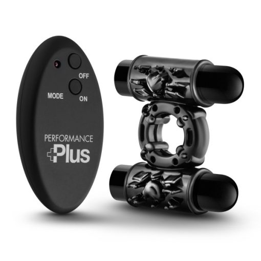 (D) PERFORMANCE PLUS DOUBLE THUNDER WIRELESS REMOTE RECHARGEABLE VIBRATING details