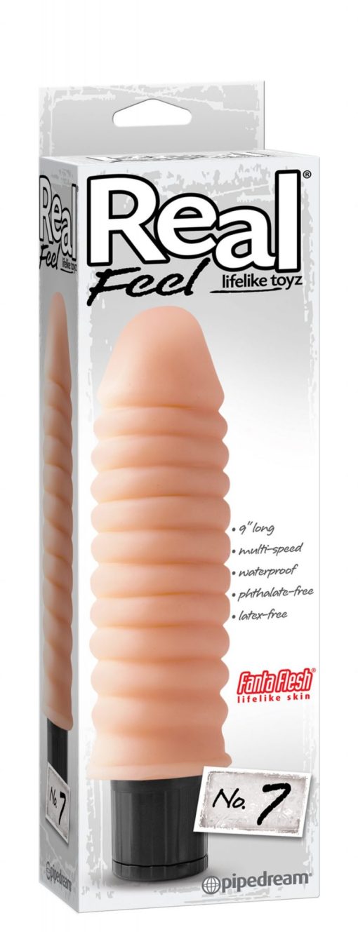 (D) REAL FEEL LIFELIKE TOYZ #7 FLESH