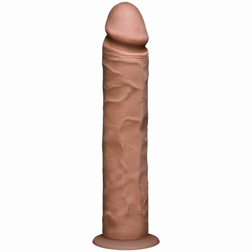 (D) REALISTIC COCK 10 BROWN "