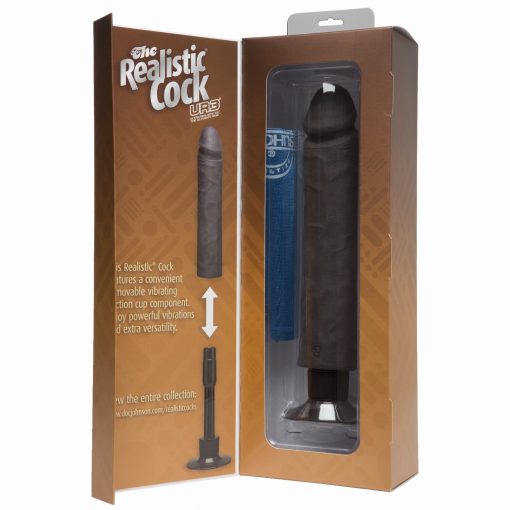 (D) REALISTIC COCK 10 VIB. BLA