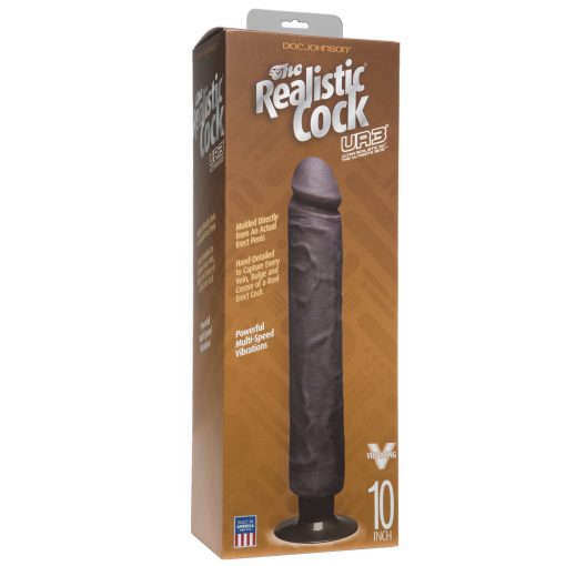 (D) REALISTIC COCK 10 VIB. BLA