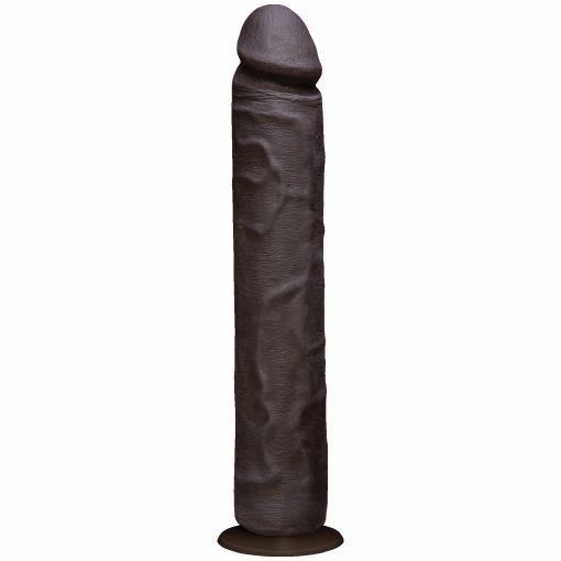 (D) REALISTIC COCK 12 BLACK "