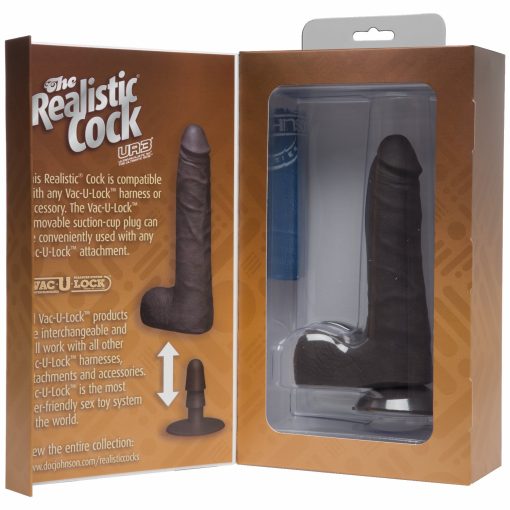 (D) REALISTIC COCK 7 SLIM BLA "