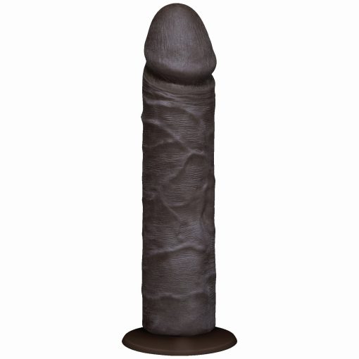 (D) REALISTIC COCK 8 BLACK "