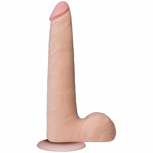 (D) REALISTIC COCK 9 SLIM WHI "