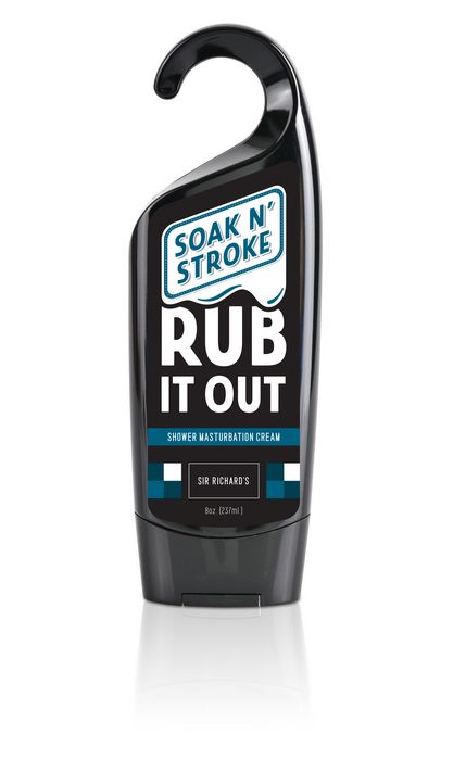 (d) sir richard's soak n' stro rub it out shower masturbation cream 8 oz