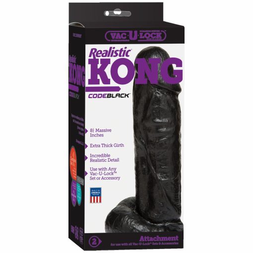 (D) VAC U LOCK CODE BLACK REALISTIC KONG