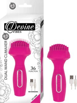 DEVINE VIBES DUAL WAND CLIMAXER PINK main
