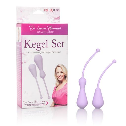 DR LAURA BERMAN KEGEL SET SILICONE WEIGHTED KEGEL EXERCISERS 3