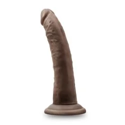 DR SKIN 7 COCK W SUCTION CUP CHOCOLATE " back