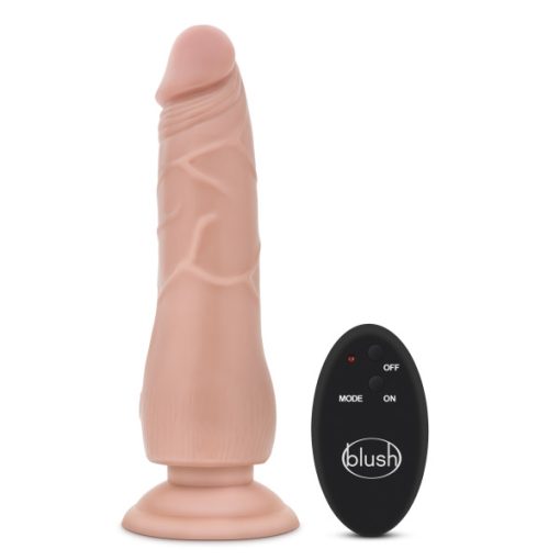 DR SKIN 9 10 FUNCTION WIRELESS REMOTE DILDO BEIGE " main