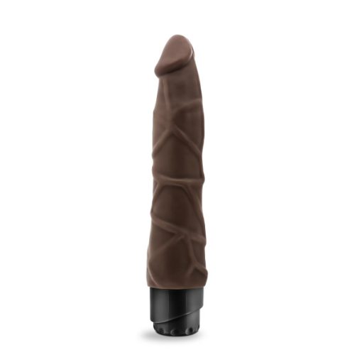 DR SKIN COCK VIBE #1 CHOCOLATE back