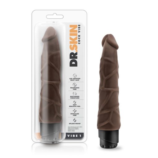 DR SKIN COCK VIBE #1 CHOCOLATE main