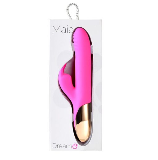 DREAM SUPERCHARGED SILICONE RABBIT RECHARGEABLE PINK details