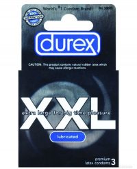 DUREX XXL LUBRICATED-3PK main